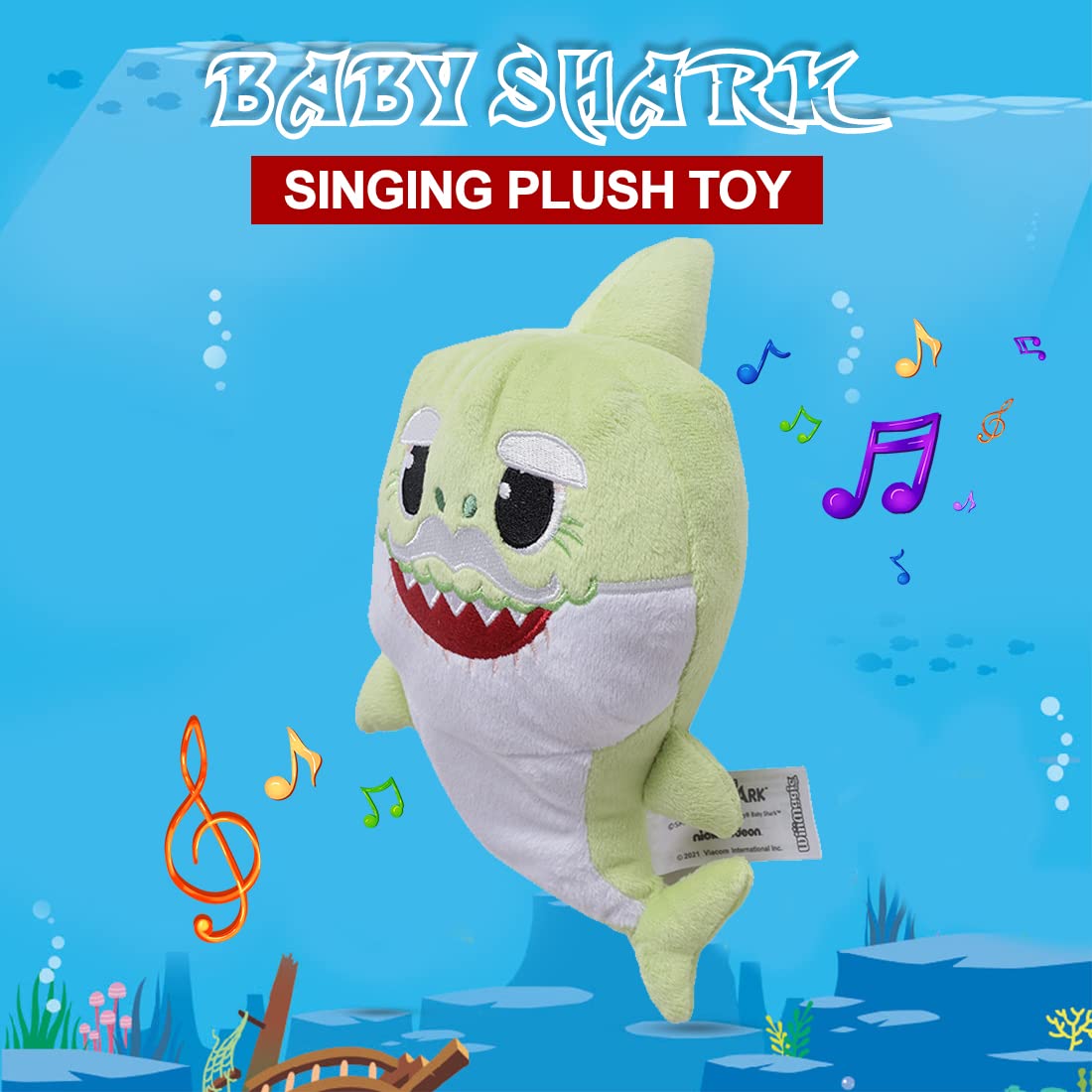 Baby Shark Plush Singing Plush Toy For Kids 1 Years and Above